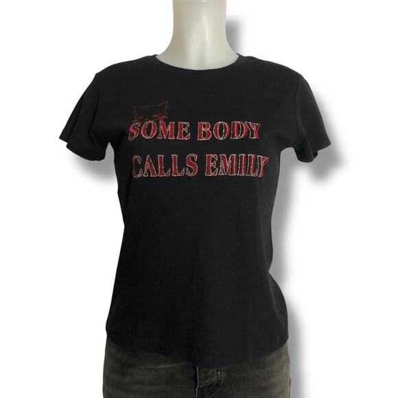 Emily The Strange Top Somebody Calls Emily - Picture 2 of 4